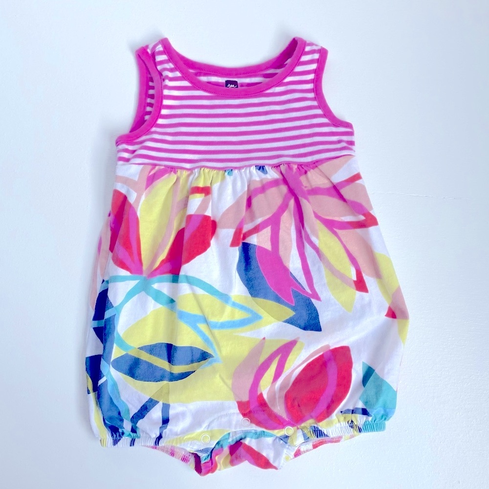 Tea Collection Two Piece Romper 18-24